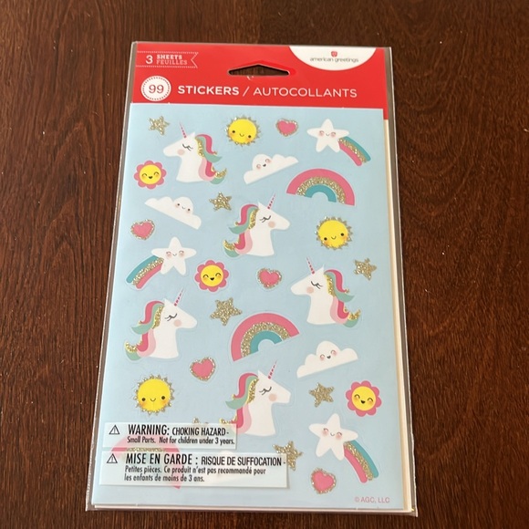 4 Packs of American Greetings Stickers, NWT - Picture 4 of 5